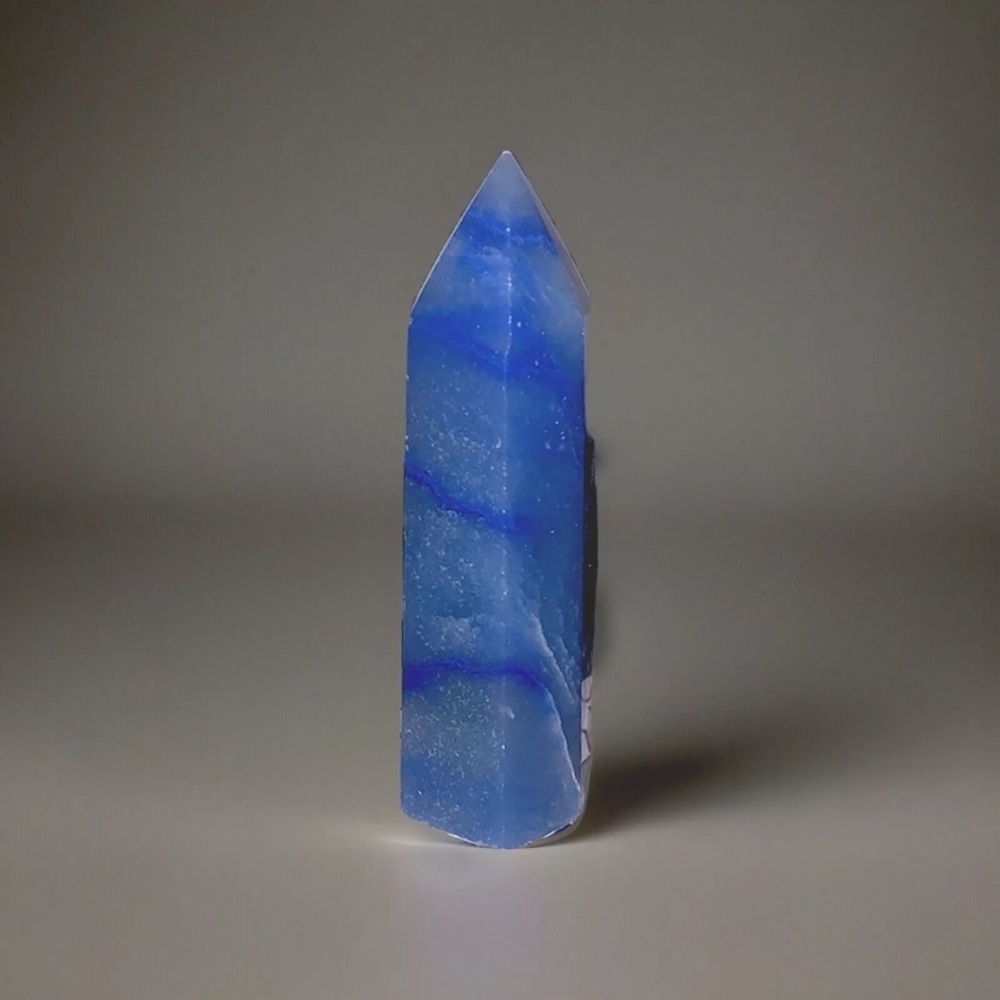 BLUE LACE AGATE POINT